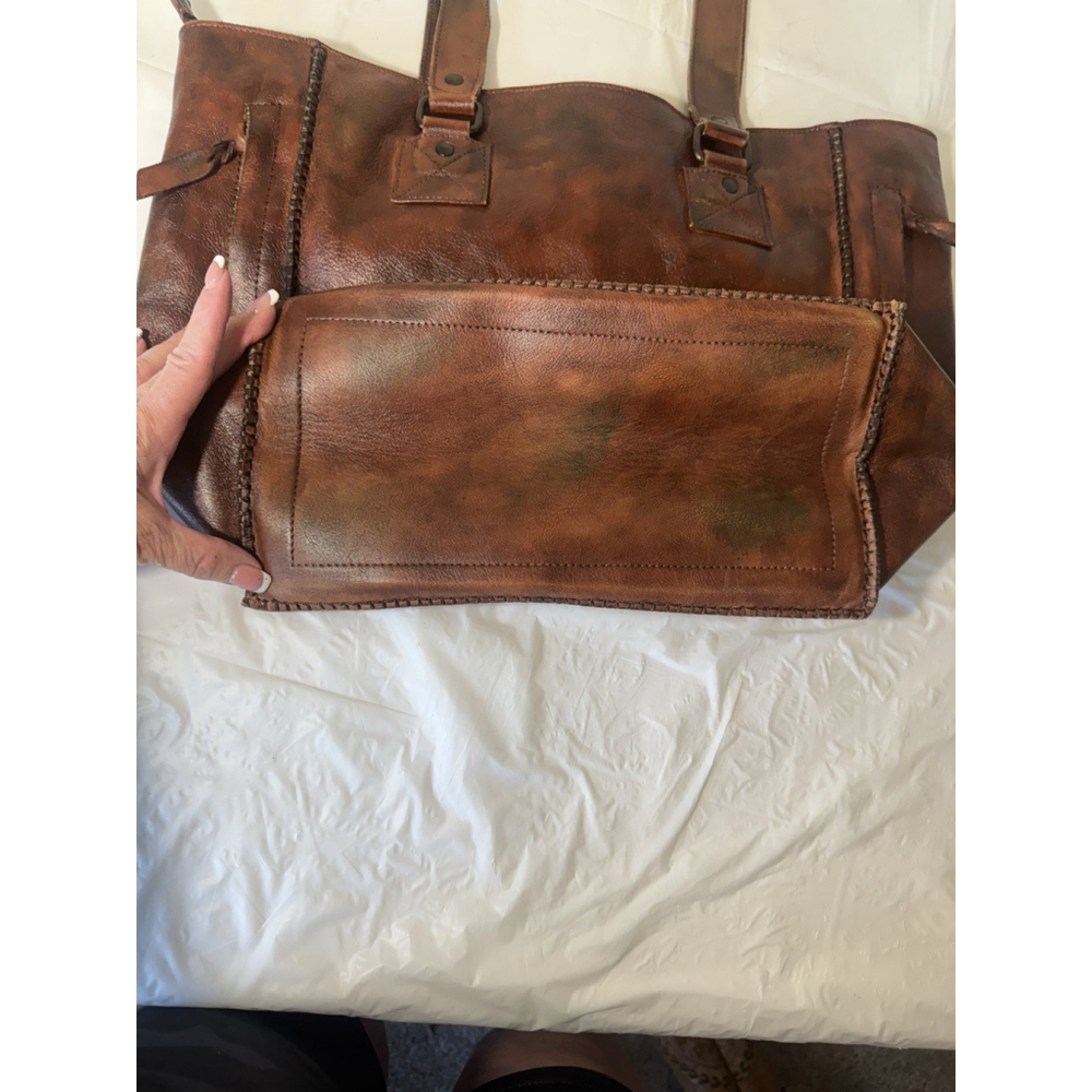 Bed Stu Celindra LTC Shoulder Bag Tote Handbag Purse Teak Rowan Multi - Picture 7 of 16